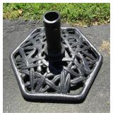 Black Iron Umbrella Stand