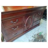 Dresser w/Mirror-good cond-cherry color-