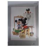 Mickey Mouse Sketching Walt Disney Poster-36x24