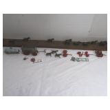 Mule Team w/Wagon on Board(needs repaired-as is)