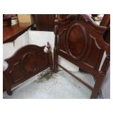 Twin Headboard&Footboard w/Rails(good cond)