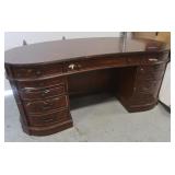 Drexel Heritage 9 Drawer Desk-72x36x31"H