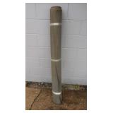 Gray Indoor/Outdoor Carpet Remnant-54"W