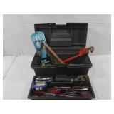 16" Rubbermaid Tool Box w/Assorted Tools