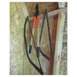 2 Bow Saws & Pruning Shears