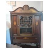 Antique Hutch w/1 Drawer, 1 Door, 3 Shelves