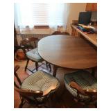 Table w/4 Chairs-Laminate Top-51"x37 1