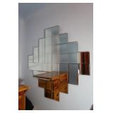 Multi-Beveled Mirror(pc chipped)-40"x40"