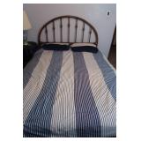Full Size Bed w/Metal Headboard