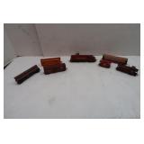 Train Cars-Lehigh Valley Eng 324, PA RR Box Cars&