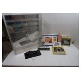 Train Display Case & Accessories