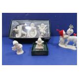 Snowbabies, NIB Joy&Blue Zircon, & more