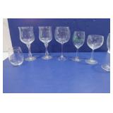 Large Lot-Wine Glasses