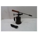 Vintage Torch, Soldering Iron & Shoe Last