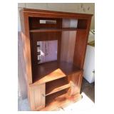 Entertainment Cabinet-36x57Hx21-some wax on bottom