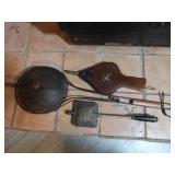 Speed Grill Pie Iron, Bellow, Popcorn Popper