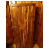 Handmade Wood/Cedar Gun Cabinet(NO contents)