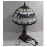 Penn State Stained Glass Lamp-20"H