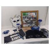 Penn State Collectibles-Framed Football Tickets,