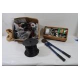 18" Bolt cutters, Wire, Hardware, Comm Cable&more