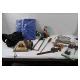 NIP Tarp,Screwdrivers,Tool Belt,Craftsman Wrenches