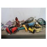 Lamp, Hose Nozzles, Gloves