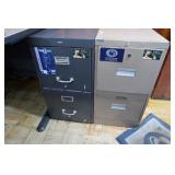 2 File Cabinets-15x24x24, 15x24,x28