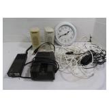 Computer Speakers, Clock, & more