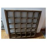 Handmade Wood Display Shelf-21x23"