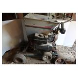 Craftsman 8HP Chipper w/Cart (runs)