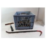 24" Pry Bar & Metal Fittings