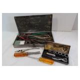 Wright 3/8" Socket Set &Misc Tools w/Case