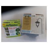 Flex Hose & Outdoor Light Fixture