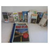 Vintage Road Maps & Atlas