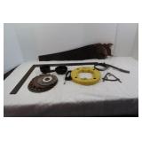 Wire Fish Tape, Saw Blades, Carpenter Square&more