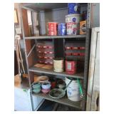 Shelving Unit & Contents