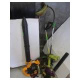 Poulan Blower, Weedeater, Cultivator(As Is)