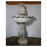 Cast Fountain w/Pump & Base