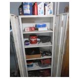 2 Door Cabinet w/Contents incl. Wire & Oil