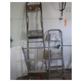 2 Step Ladders-56" & 80" unfolded