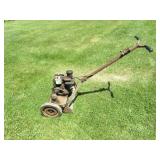 Vintage Grass Mower & Roller
