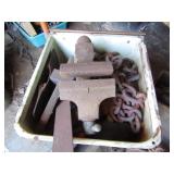 Vintage 4" Sears Vise & Hand Tool Lot