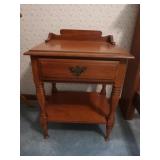 Maple Wood Side Table-21x16x28"