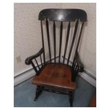 Painted&Stenciled Rocker -20x18x42"
