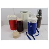 Coffee Carafe, Stanley Thermos, Igloo Water Jug