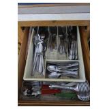 Contents of 2 Drawers-Flatware & Kitchen Gadgets