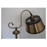 Brass Finish Floor Lamp-55"H