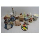 Decorative Ceramic Items incl. Angel