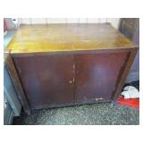 Wooden Cabinet(repaired)-26x42x32"