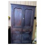 Vintage Wooden Chest-36x14x70"